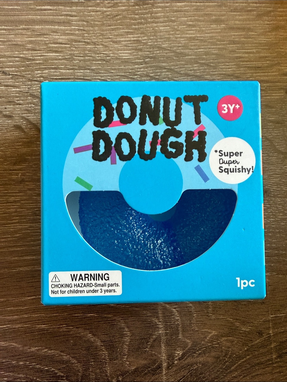 J’adore Donut Dough Squishy Toy - Blue